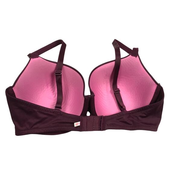 Victoria's‎ Secret PINK Bra Molded Cup Underwire 36DD Unpadded Full Figure - Picture 2 of 8